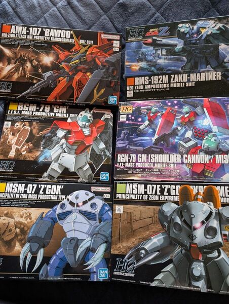 HG ガンプラ まとめ売り 6体セット バンダイ
