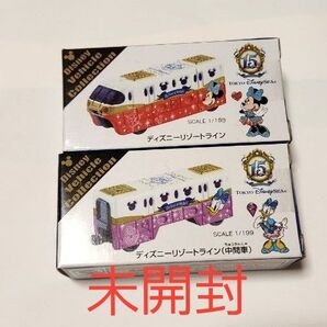 ディズニーシー15周年 記念トミカ リゾートライン ミニー デイジー