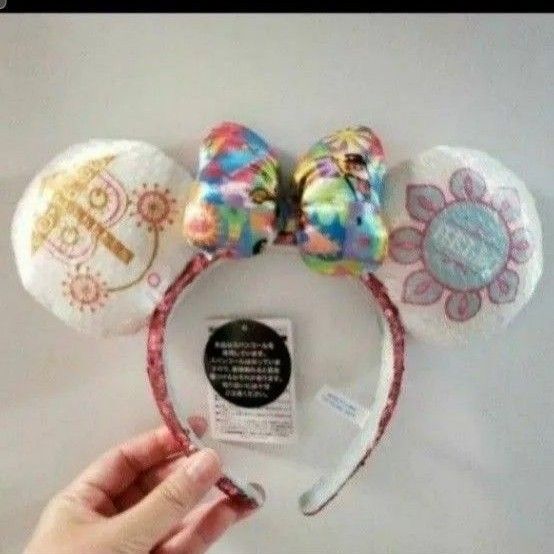 パーク完売 ディズニーランド イッツアスモールワールド カチューシャ スモワ
