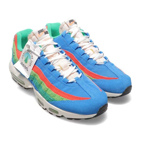 新品未使用 NIKE AIR MAX 95 SE 27.0cm BLUE/BLACK-ROMA GREEN ナイキ エアマックス