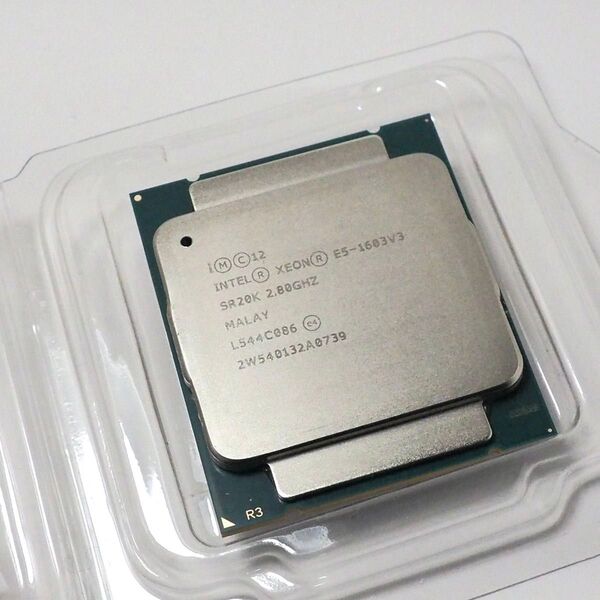 Xeon E5-1603 V3 2.8GHz 4コア LGA2011-3 動作◎
