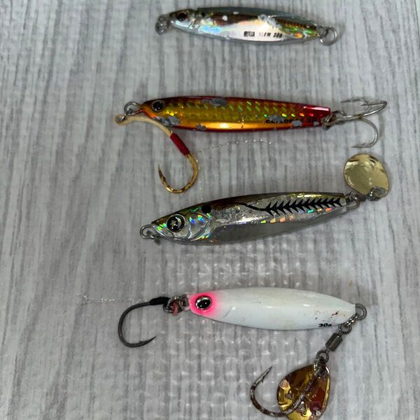 中古品 青物ジグ 30g 60g 海釣り メジャークラフト ジャッカル