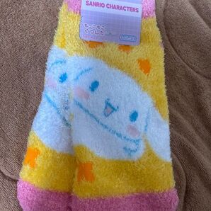 シナモン モコモコ靴下 ソックス シナモロール