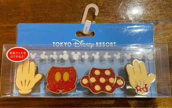 東京ディズニーリゾート スタンドクリップ 4個セット定価1,900円 ミッキー TDSミニー