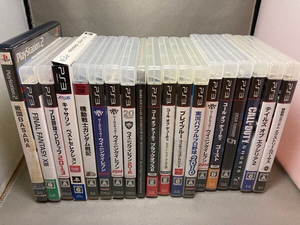 PS3 PS2系ゲームソフト+α 18本セット まとめ売り
