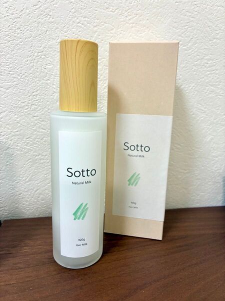 美容室専売品 Sotto ヘアミルク 金木犀の香り 100g 洗い流さないトリートメント アウトバス スタイリングミルク
