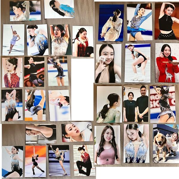 紀平梨花 ポストカードサイズ 写真30枚