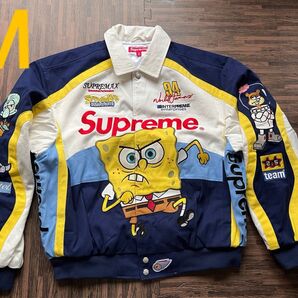 Supreme x SpongeBob SquarePants Jeff Hamilton Racing Jacket