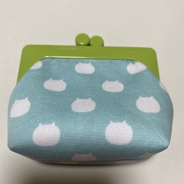 【ハンドメイド】がま口ポーチ 小物入れ