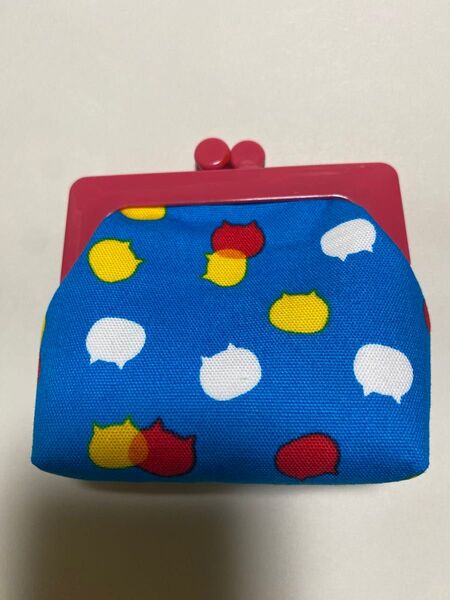 【ハンドメイド】がま口ポーチ 小物入れ