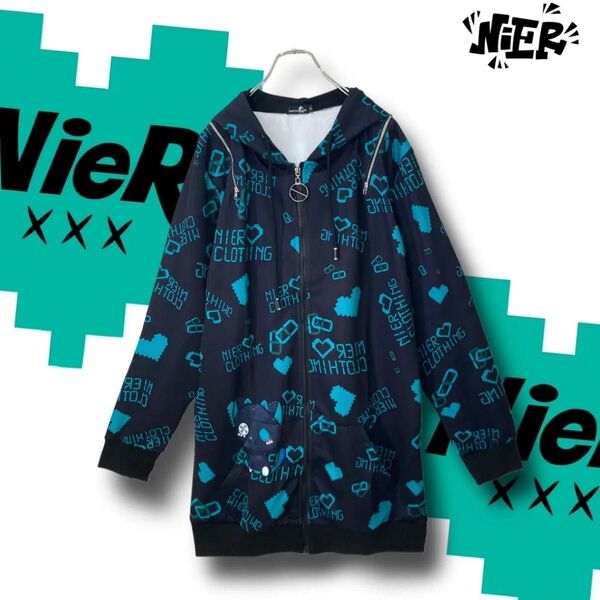 NieR 2WAY OFF-SHOULDER ZIP OUTER【シエル】