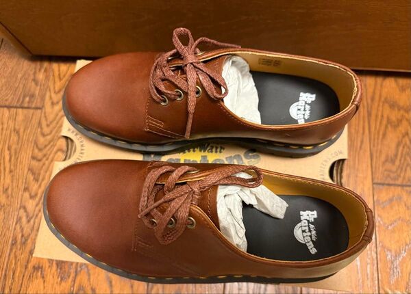 Dr.Martens 3ホールシューズ ブラウン 25cm/UK6/US7新品未使用