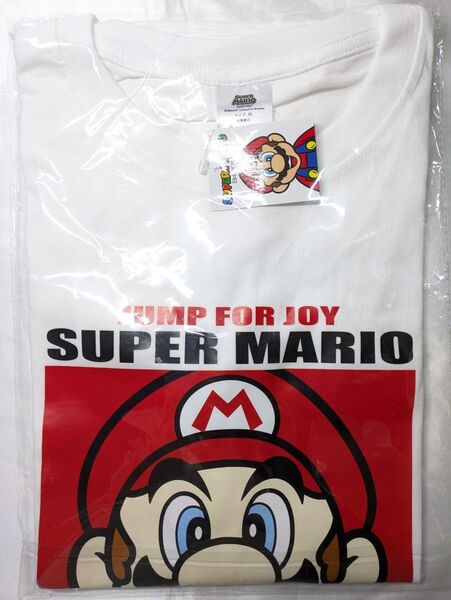 スーパーマリオ マリオ柄 Tシャツ Mサイズ