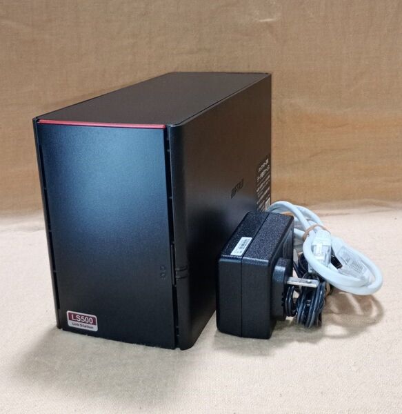 【美品】Buffalo製 8TB NAS LS520D0802G相当品 Linkstation
