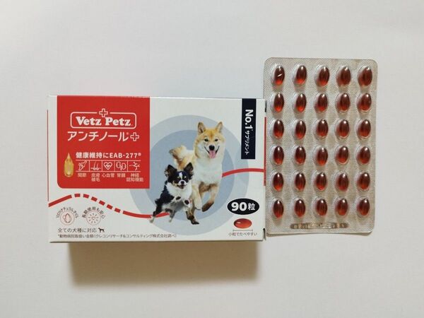 アンチノールプラス 1シート 30 粒 犬用サプリメントNO.1