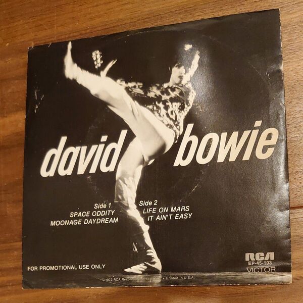 【US ori promo】David Bowie / Space Oddity デビッド・ボウイ ep-45-103 レコード