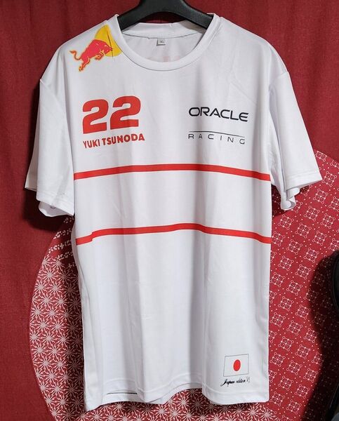 【新品】F1 RB レッドブル レーシングブルズ 角田裕毅 レプリカ Tシャツ 2025年 HRC