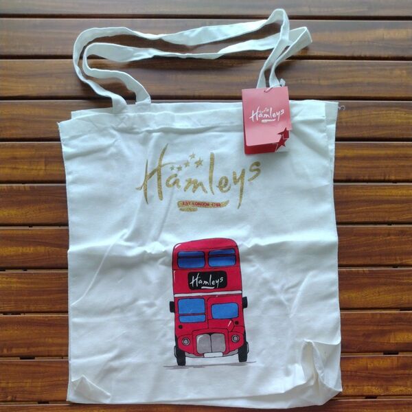 Hamleys ハムリーズ London ロンドンバス エコバッグ トートバッグ ショッピングバッグ