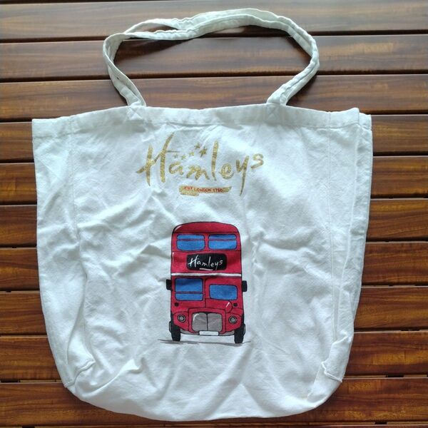 Hamleys ハムリーズ London ロンドンバス エコバッグ トートバッグ ショッピングバッグ