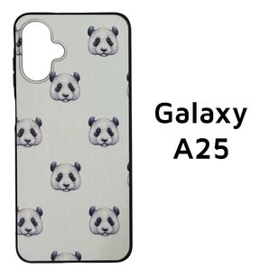 Galaxy A25 5G パンダの顔 カバー