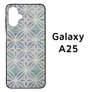 Galaxy A25 5G 和柄風 青 カバー