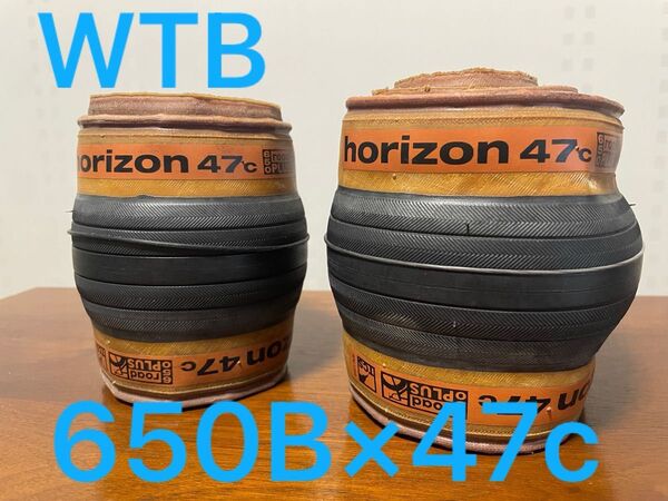 使用少 WTB Horizon Plus TCS Tubeless 650b × 47c 検: 27.5