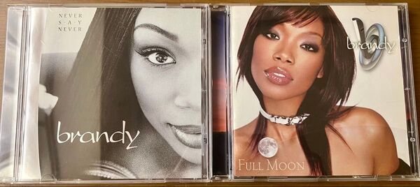 Brandy ブランディー Never Say Never / Full Moon 2枚セット