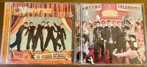 NSYNC CD 2枚セット No Strings Attached/Celebrity インシンク