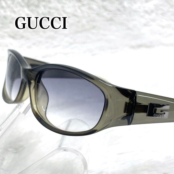 GUCCI GG2456 Gロゴ アイウェア グリーン ケース付 メガネ オーバル グッチ