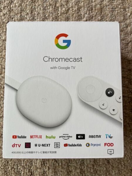 美品 Chromecast with Google TV