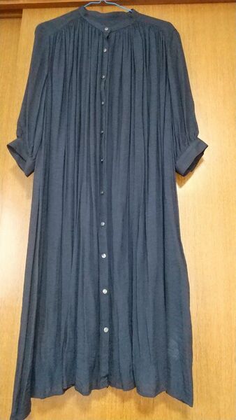 【お値下げしました!!】ネイビーのワンピース 羽織もの Lサイズ 新品・未使用