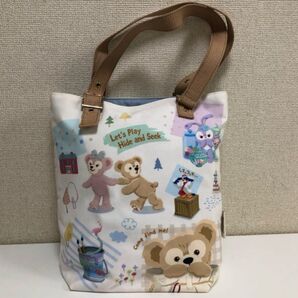 値下げ不可ディズニーシー限定 トート ダッフィ かくれんぼ