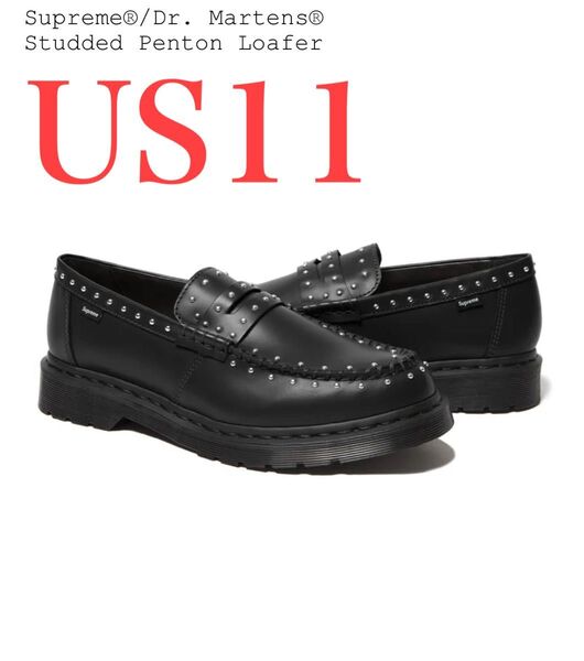Supreme × Dr.Martens Studded Penton Loafer "Black" 25SS Week 13