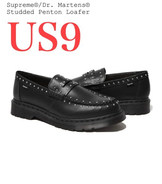 Supreme × Dr.Martens Studded Penton Loafer "Black" 25SS Week 13