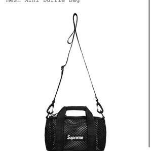 Supreme Mesh Mini Duffle Bag "Black" (25SS)