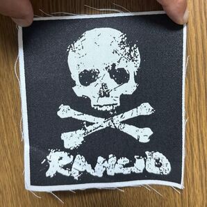 RANCID D-Skull 布パッチ(ワッペン)