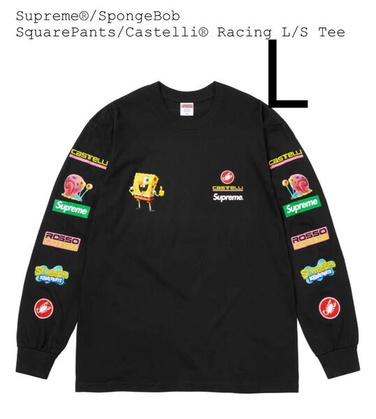 Supreme SpongeBob Castelli Racing L/S Tee