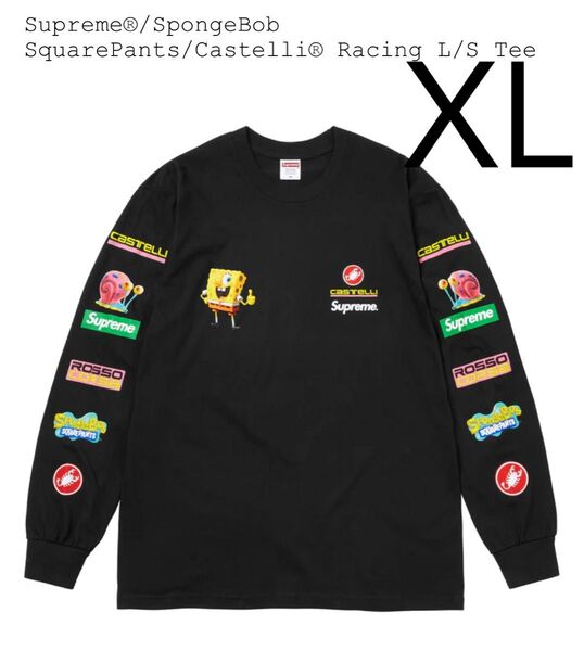 Supreme SpongeBob Castelli Racing L/S Tee
