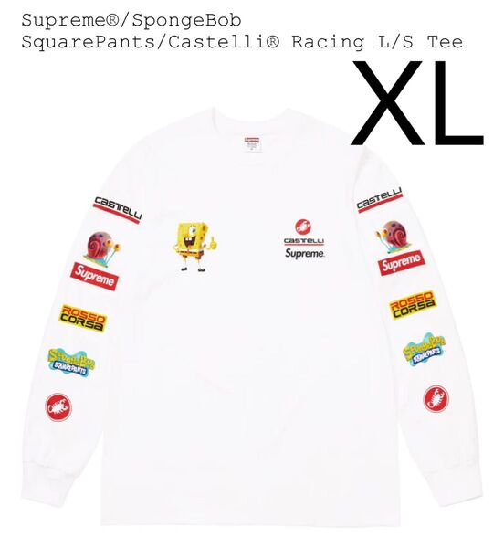 Supreme SpongeBob Castelli Racing L/S Tee