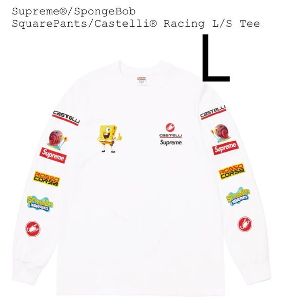 Supreme SpongeBob Castelli Racing L/S Tee