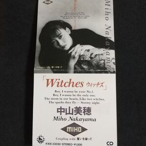 中山美穂/Witches ウイッチズ(8cmCD)