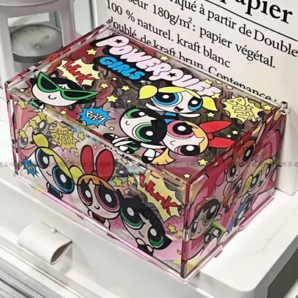 パワーパフガールズ 組み立て式 小物入れ