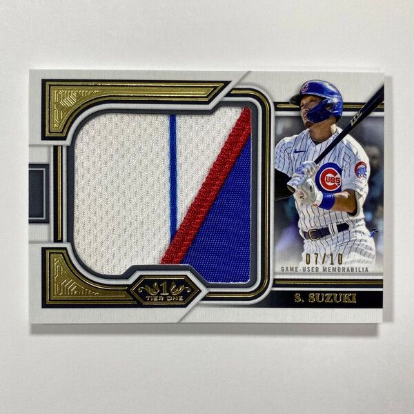10枚限定 鈴木誠也 2023 Topps Tier One