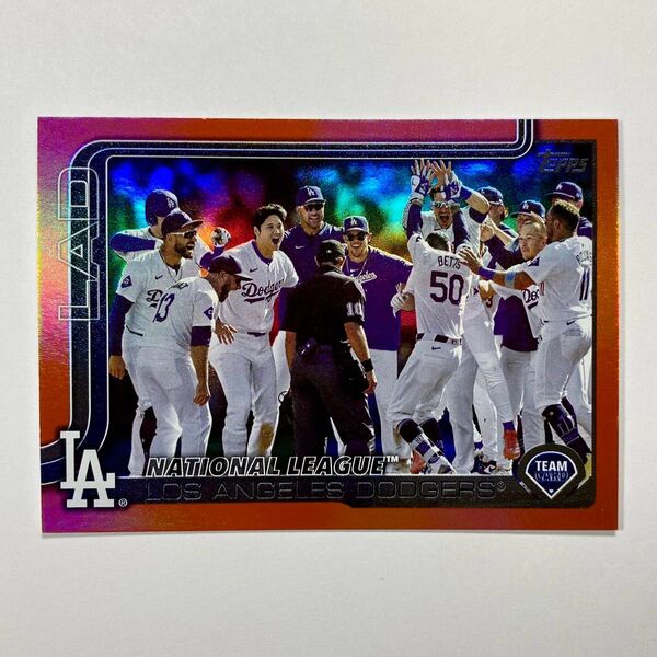 25枚限定 大谷翔平 ジャーナン 2025 Topps Series 1 Los Angeles Dodgers