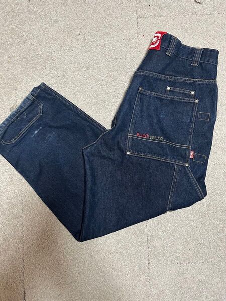 ECHO UNLTD エコー ワイド デニム 極太 バギーパンツ W38