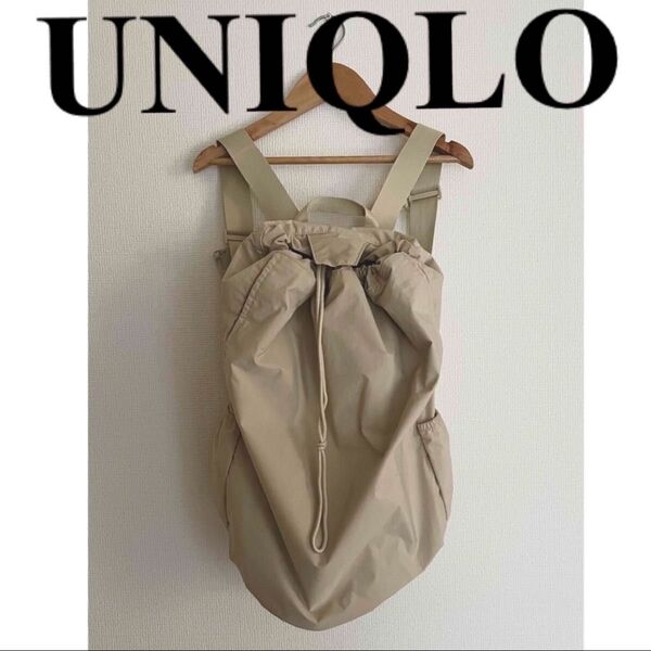 【UNIQLO】2WAY ポリエステルバッグ