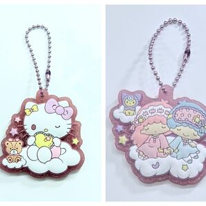 サンリオ サンリオキャラクターズ ぷっくりラバマスグミ6 ハローキティ リトルツインスターズ