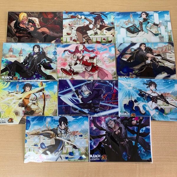 BLEACH ブレソル ランダムプリント 2弾 グループA セミコンプ セット Brave Souls ブロマイド
