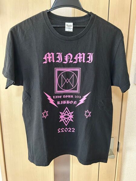 MINMI ライブツアー2013 RIBBON Tシャツ Lサイズ ライブ