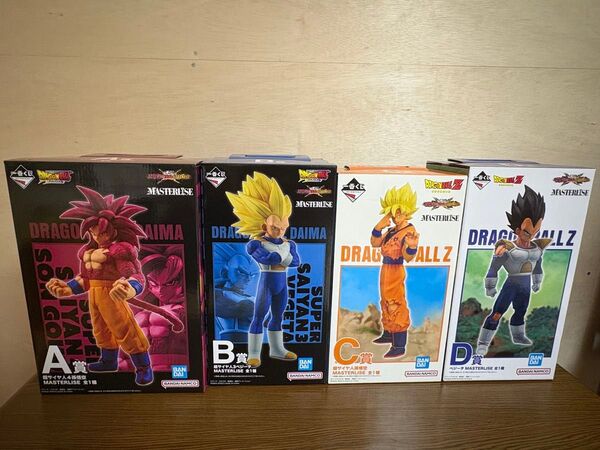 一番くじ ドラゴンボール VSオムニバス CROSS D賞 A賞 B賞 C賞 孫悟空 ベジータ フィギュア おまけ下位賞